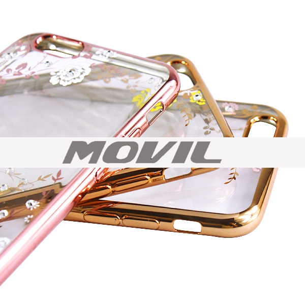 NP-2589 Funda  Enchapado TPU para iPhone 6 Plus-4